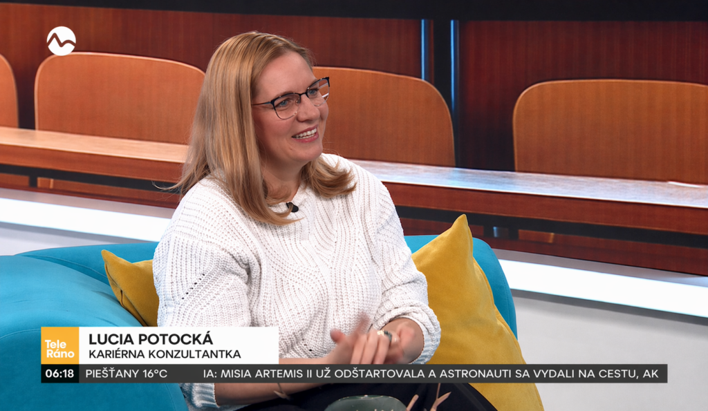 Lucia Potocká v teleráne na Markíze