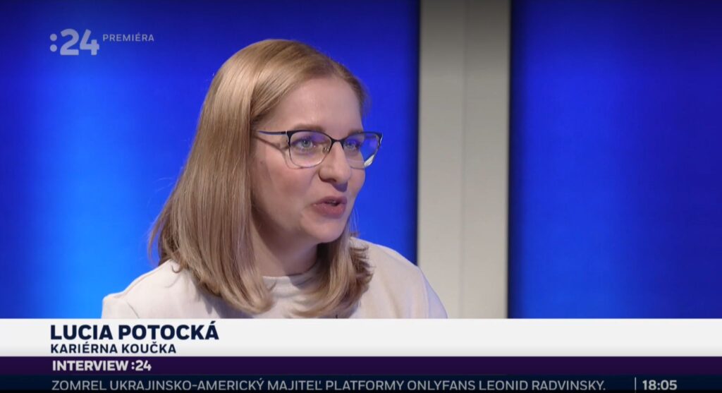 Lucia Potocká na STVR v Interview 24